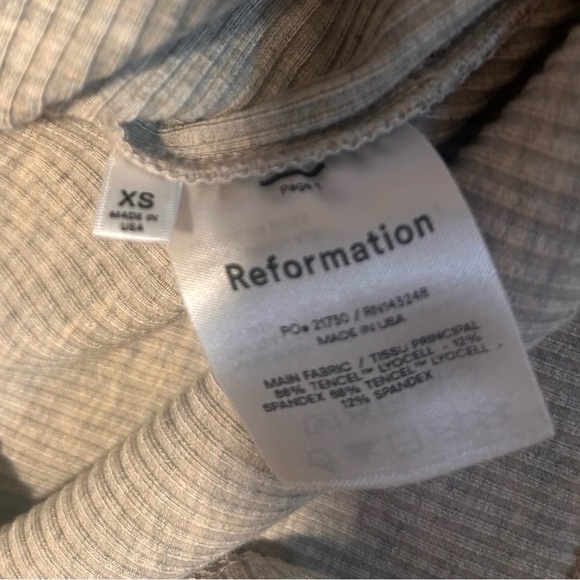 Reformation Ribbed Tank Mini Dress - Picture 5 of 6